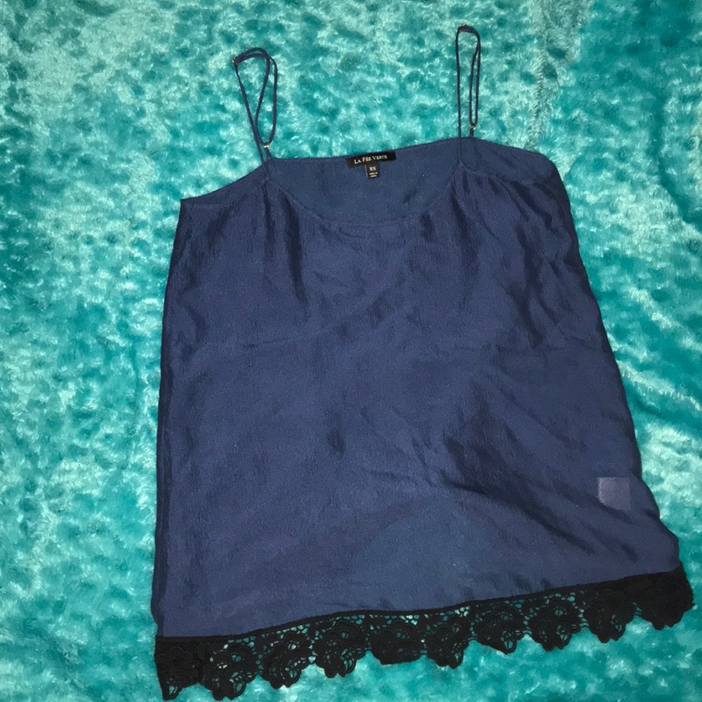 Silk tank top from Anthropologie